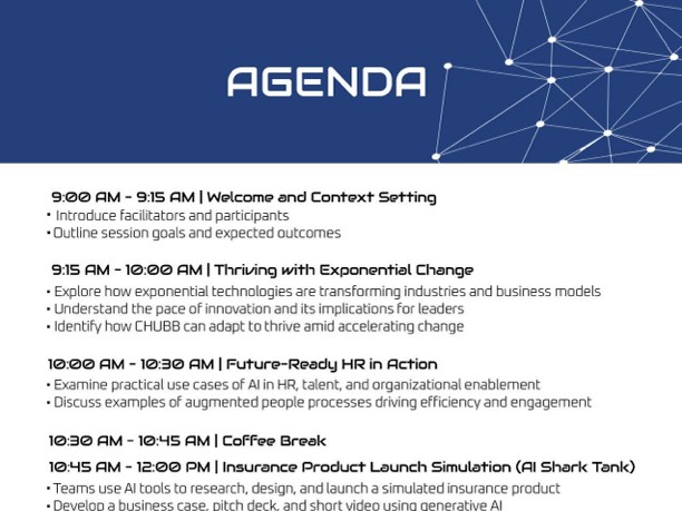 Sample Workbooks & Agendas